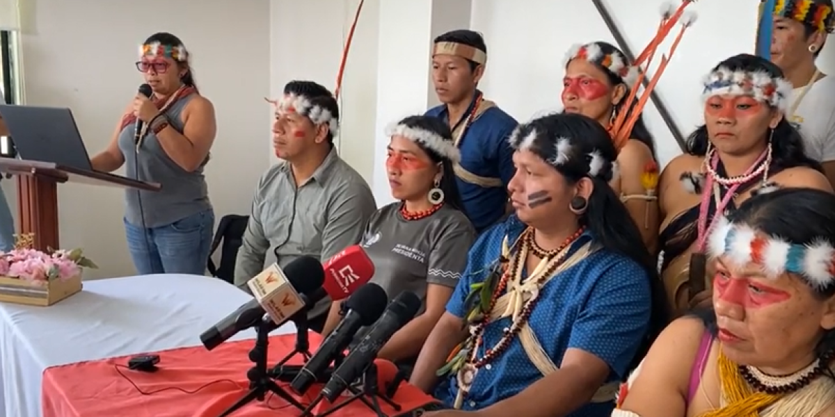 Waoranis piden unidad a Ecuador para respetar la decisión de dejar el petróleo del ITT bajo tierra