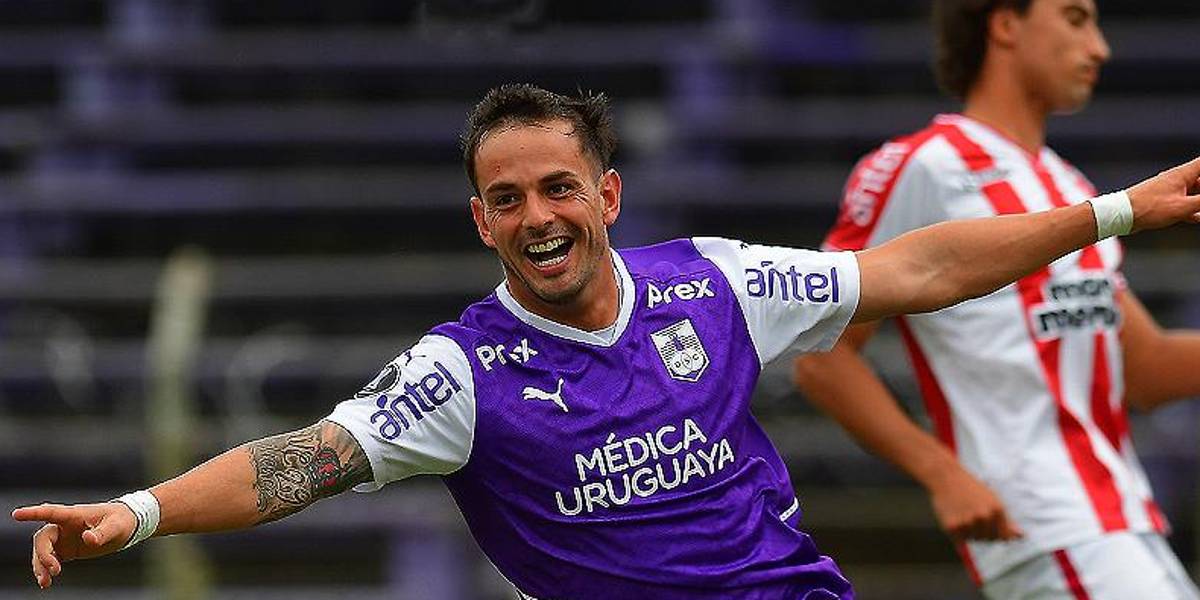Octavio Rivero, goleador del campeonato uruguayo, firmaría con Barcelona SC
