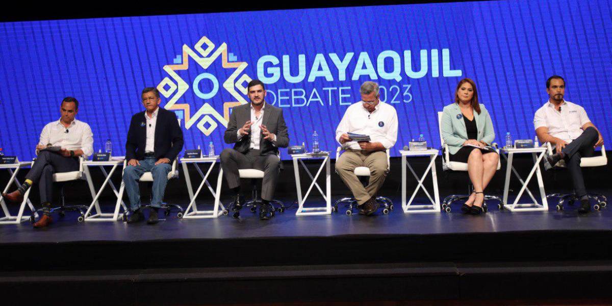 EN VIVO | Elecciones Ecuador 2023: siga el debate de candidatos a la Alcaldía de Guayaquil