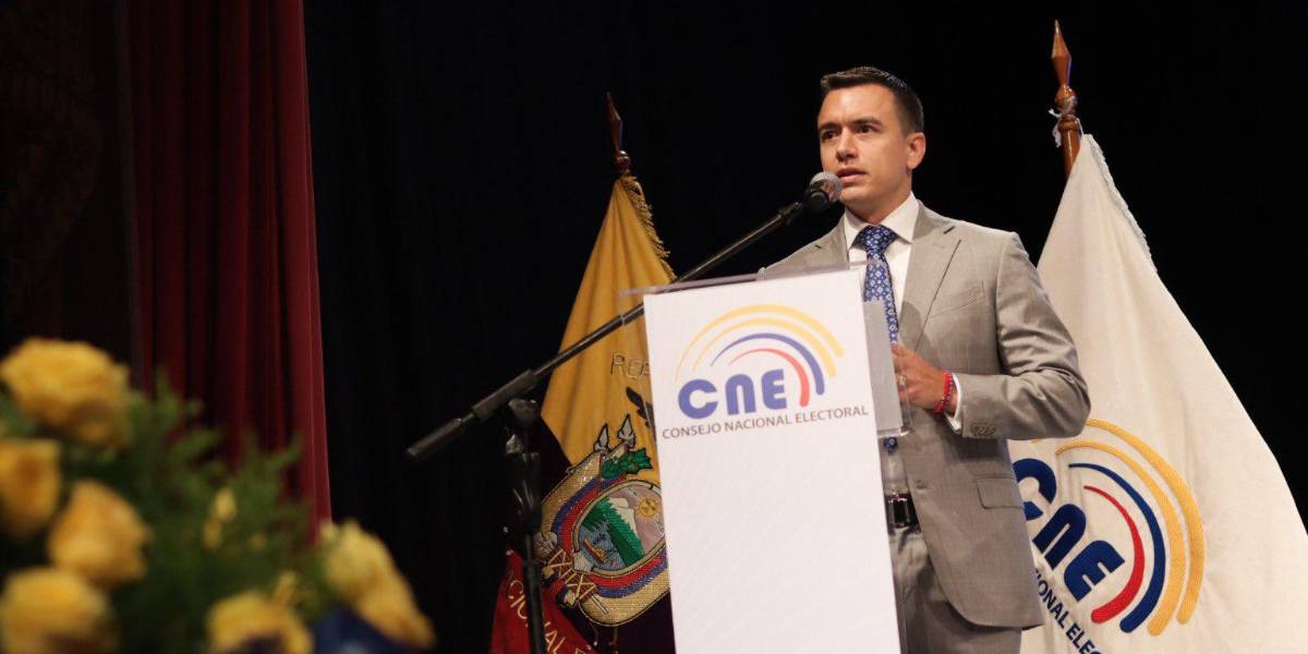 Daniel Noboa dice que el camino a la Presidencia tiene traiciones