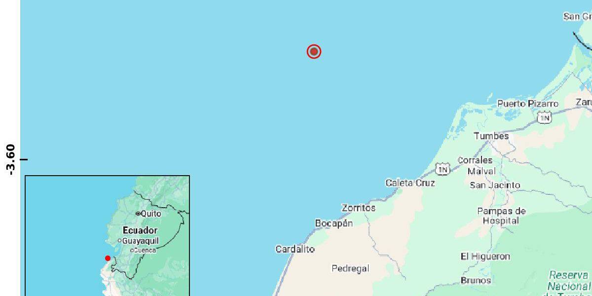 Sismo de Perú se sintió en el sur de Ecuador