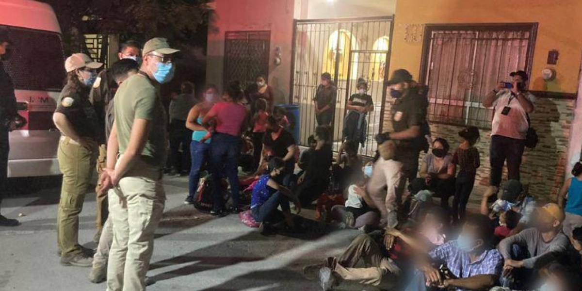 648 migrantes, entre ellos ecuatorianos, han sido hallados en la última semana en México