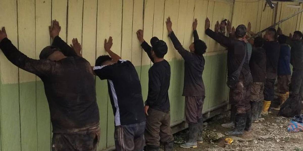 18 presuntos miembros del grupo criminal peruano Pulpos de Trujillo son detenidos en Zamora Chinchipe