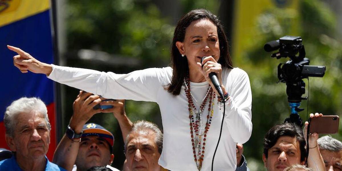 María Corina Machado denuncia un asalto a su vivienda en Caracas