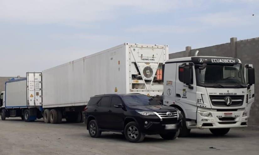 Decomisan dos toneladas de cocaína en Durán, provincia del Guayas