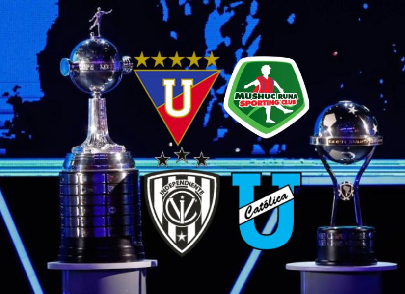 Liga de Quito, Mushuc Runa, Independiente del Valle y Universidad Católica. conocen los partidos de los octavos de final de la Copa Sudamericana.
