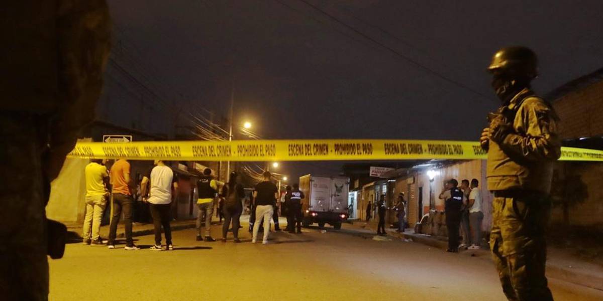 Una pareja fue atacada a tiros en el noroeste de Guayaquil