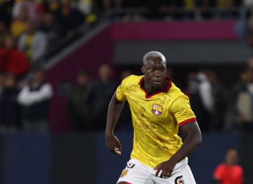 Felipe Caicedo disputó 10 partidos con Barcelona SC en la Copa Libertadores.