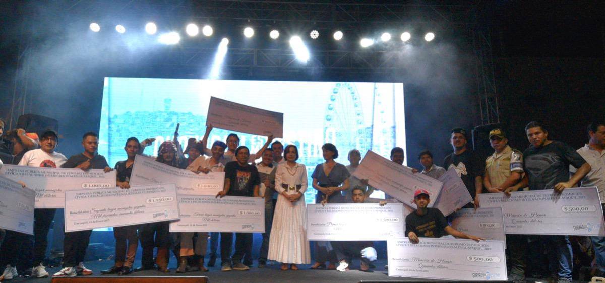 Conozca a los ganadores de la Ruta de los monigotes gigantes en Guayaquil