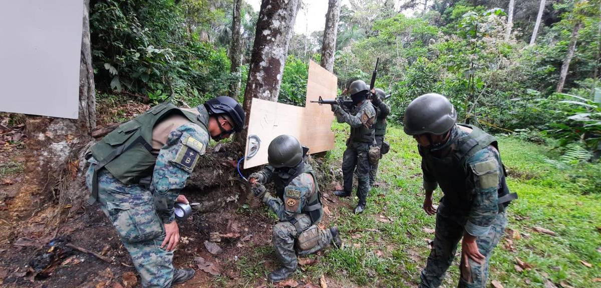 Decomisan material explosivo, artículos de contrabando y droga en frontera Ecuador-Colombia