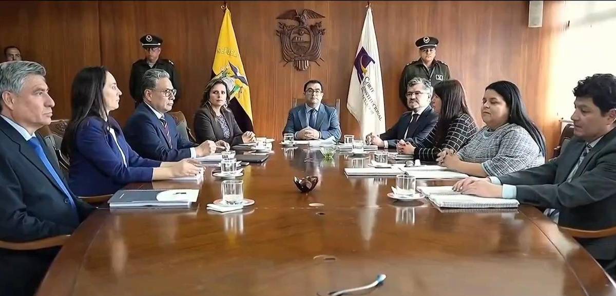 Daniel Noboa busca que se enjuicie políticamente a jueces de la Corte Constitucional, en su segunda consulta popular