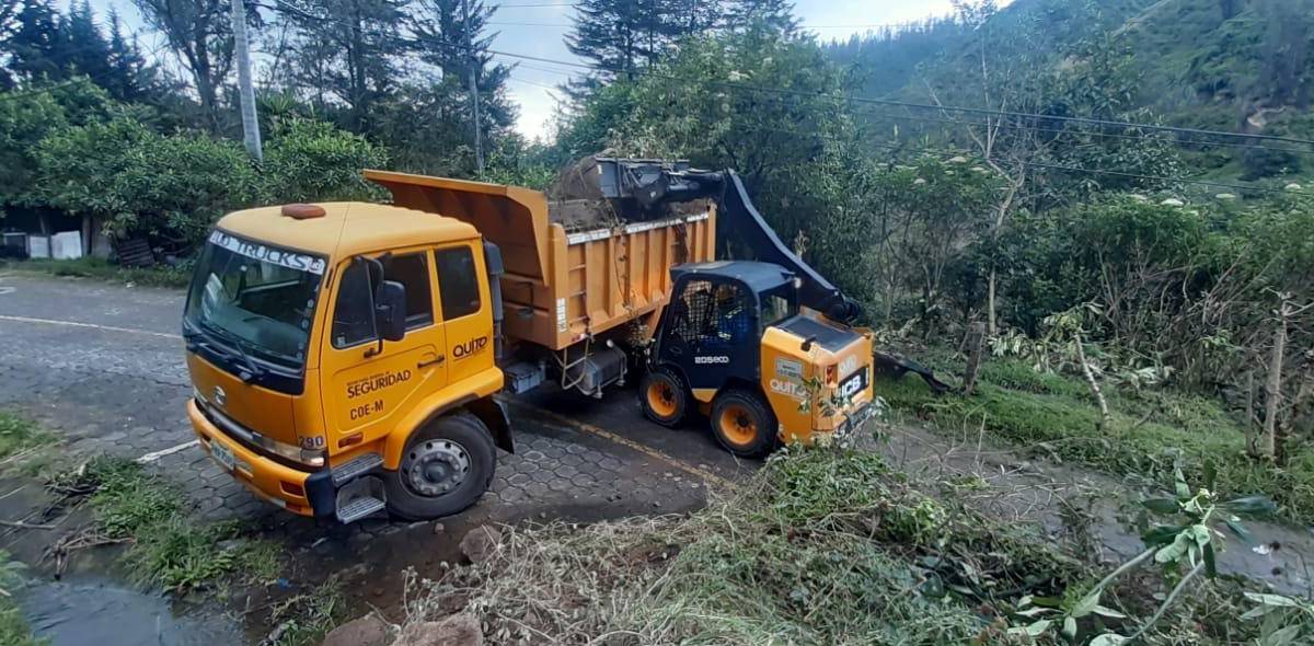 Inundaciones y deslizamientos de tierra en Quito por las fuertes lluvias