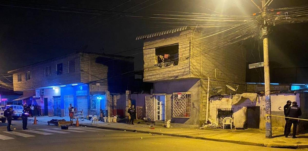 Se registró balacera en la Playita del Guasmo que dejó 4 muertos y 1 herido.