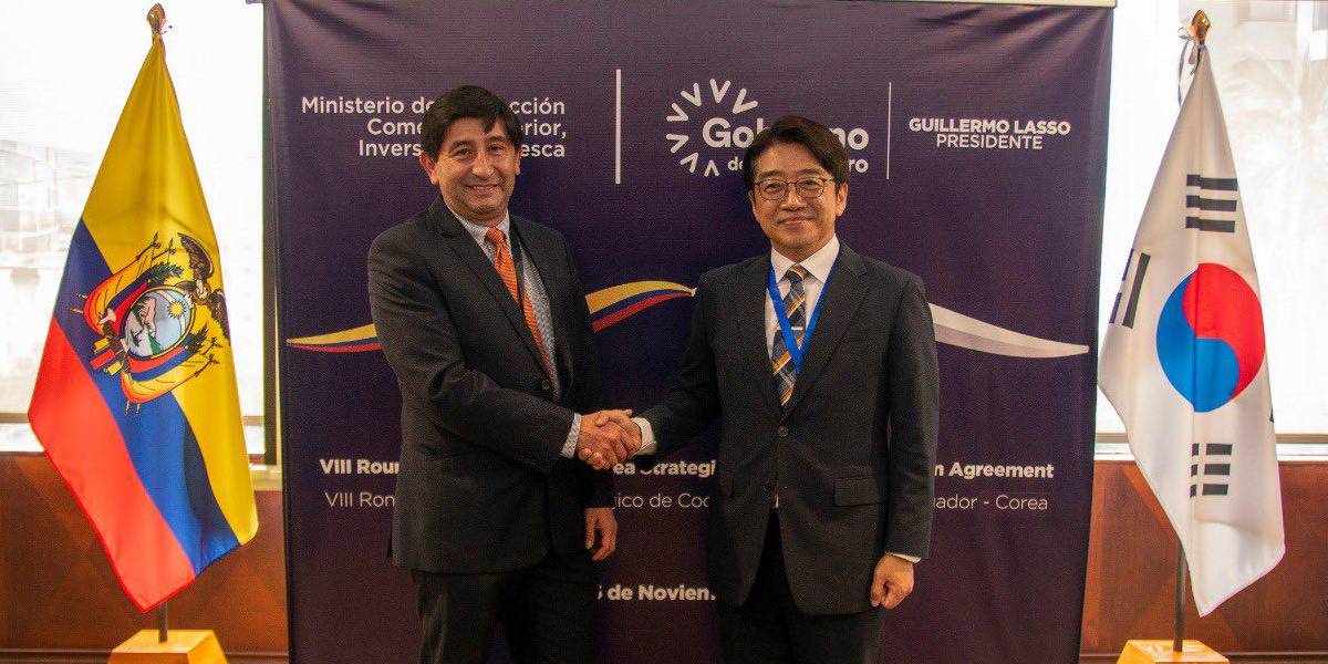 Ecuador y Corea del Sur logran importantes avances para acuerdo comercial