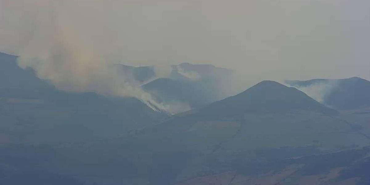 Incendios forestales: las llamas afectan al Parque Nacional Antisana