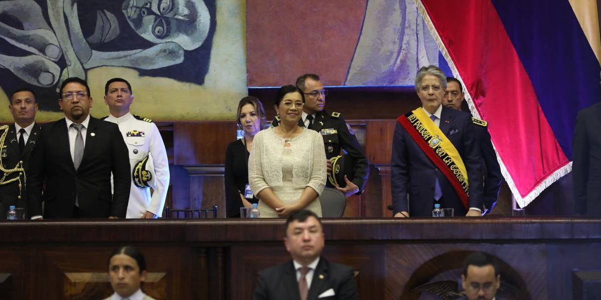 Lasso y Llori sintonizan en discurso conciliador entre Ejecutivo y Legislativo