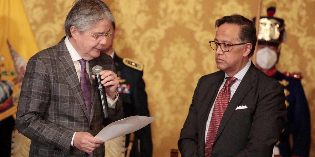 Diego Ordóñez fue designado secretario nacional de Seguridad Pública y del Estado