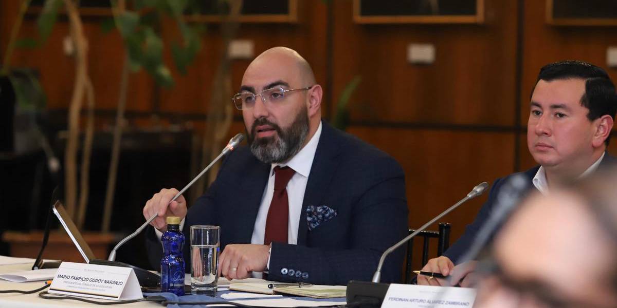 Mario Godoy, presidente de la Judicatura: en Ecuador hay un déficit de jueces