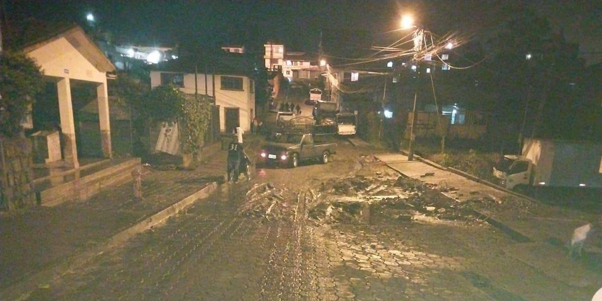 Quito: seis emergencias por lluvias este 24 octubre