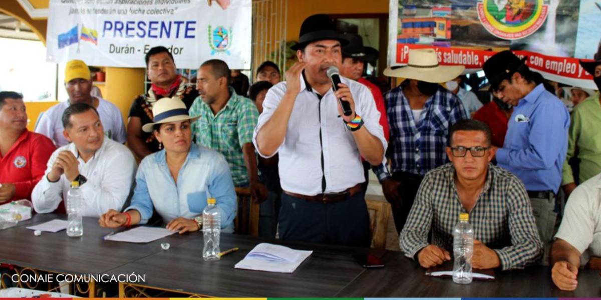 Conaie convocó a legisladores de Pachakutik para juzgarlos por supuesta cercanía con el Gobierno