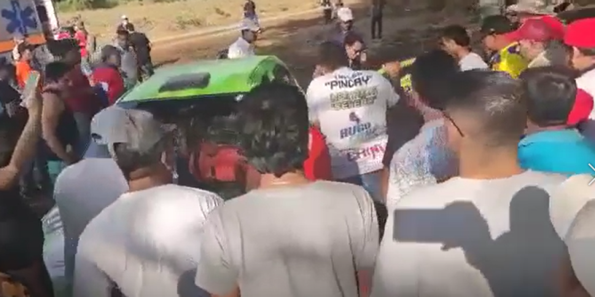 Asesinan a piloto de rallycross en una pista de Santo Domingo