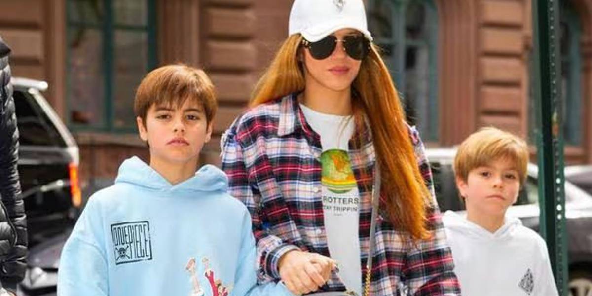 Shakira tenía miedo por el primer día de escuela de sus hijos en Estados Unidos