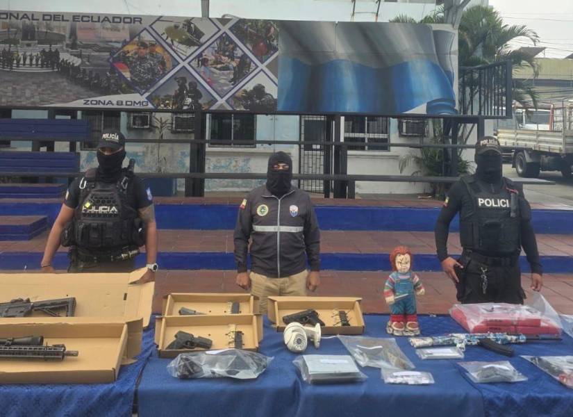 Armamento decomisado