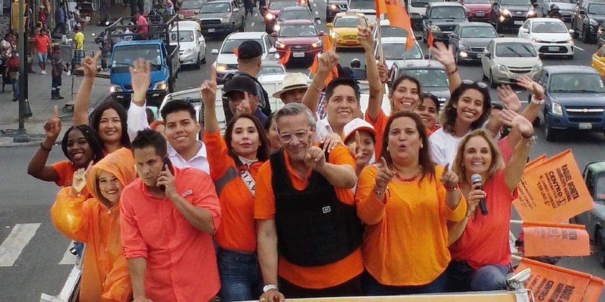 Jimmy Jairala renuncia a Centro Democrático tras quedar séptimo en las elecciones presidenciales