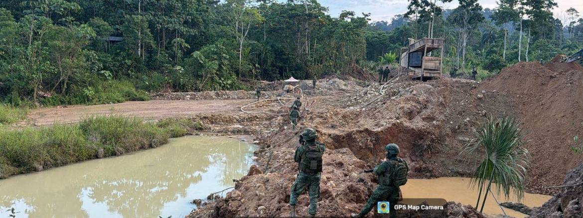 En 10 provincias se ha detectado minería ilegal en 2025. Son tres grupos criminales los que encabezan las operaciones ilícitas.