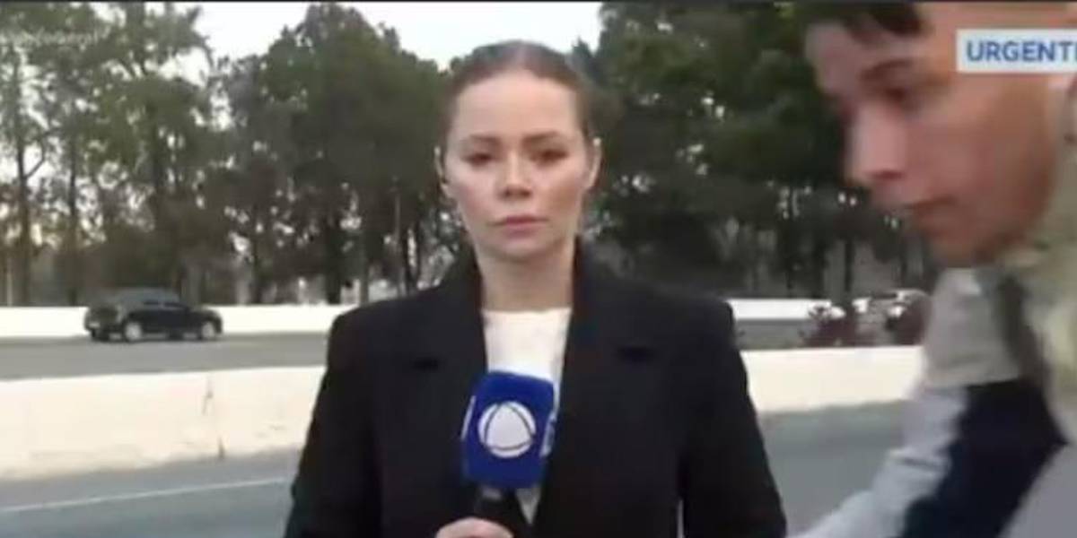 Brasil: Periodista es asaltada antes de su transmisión en vivo