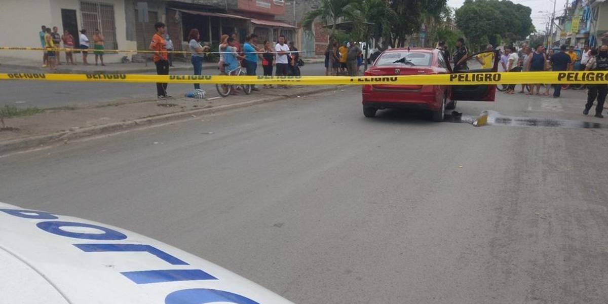 Guayaquil | Un hombre murió baleado tras intento de secuestro en el sur