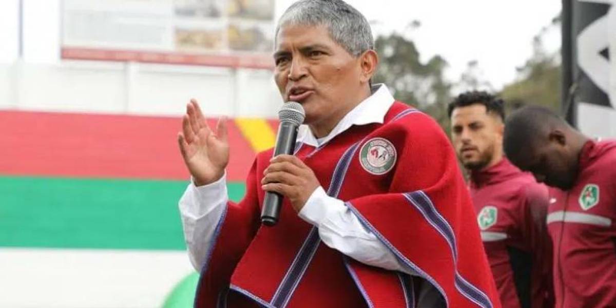 (VIDEO) Así celebró Luis Alfonso Chango la clasificación del Mushuc Runa a octavos de final de la Copa Sudamericana
