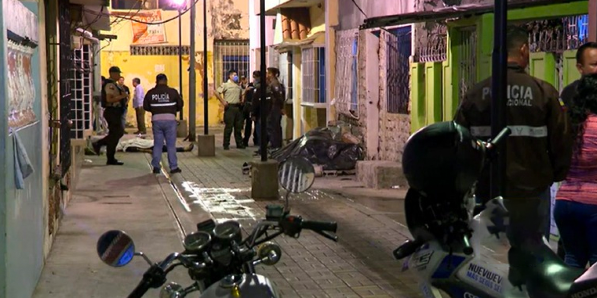 Cuatro hombres asesinados y una mujer baleada en las últimas horas, en Guayaquil