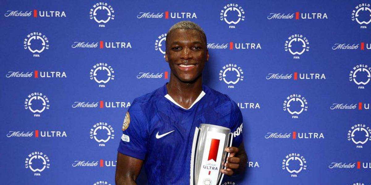 Moisés Caicedo fue el mejor jugador en el partido entre el Chelsea vs. Benfica, por los octavos de final del Mundial de Clubes