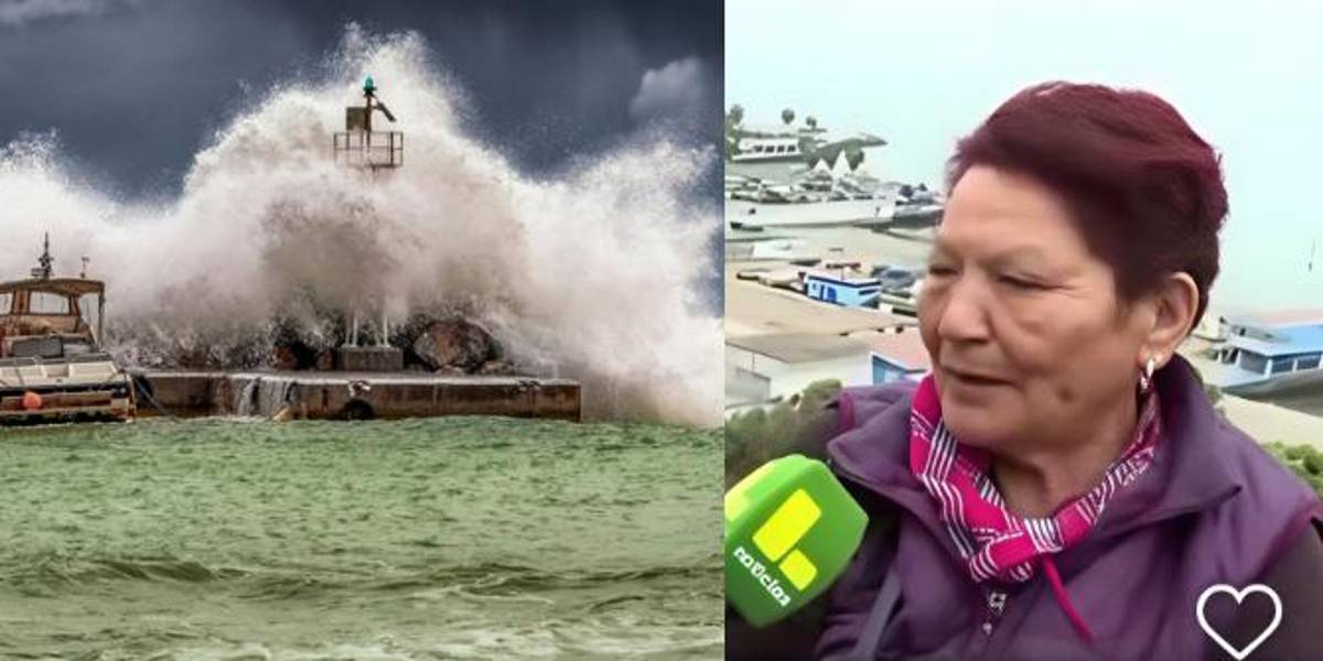 La abuelita en Perú que llevó a su nieto para conocer un tsunami, ya que nunca habían visto uno
