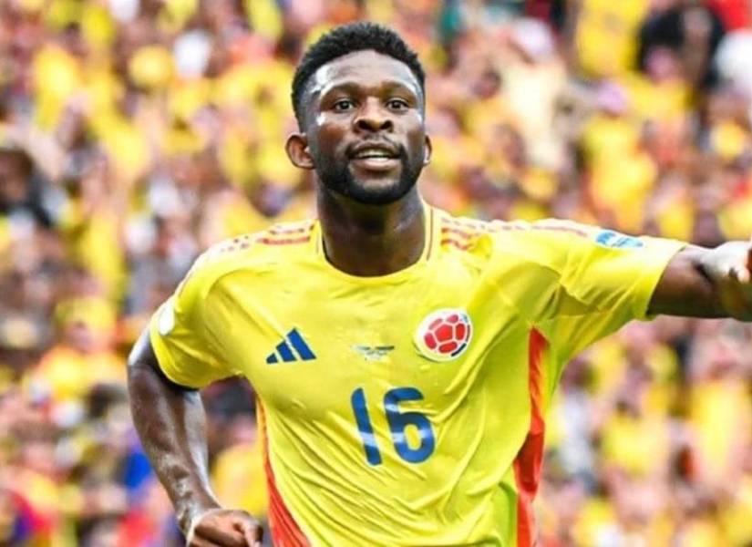 Jefferson Lerma con la selección colombiana.
