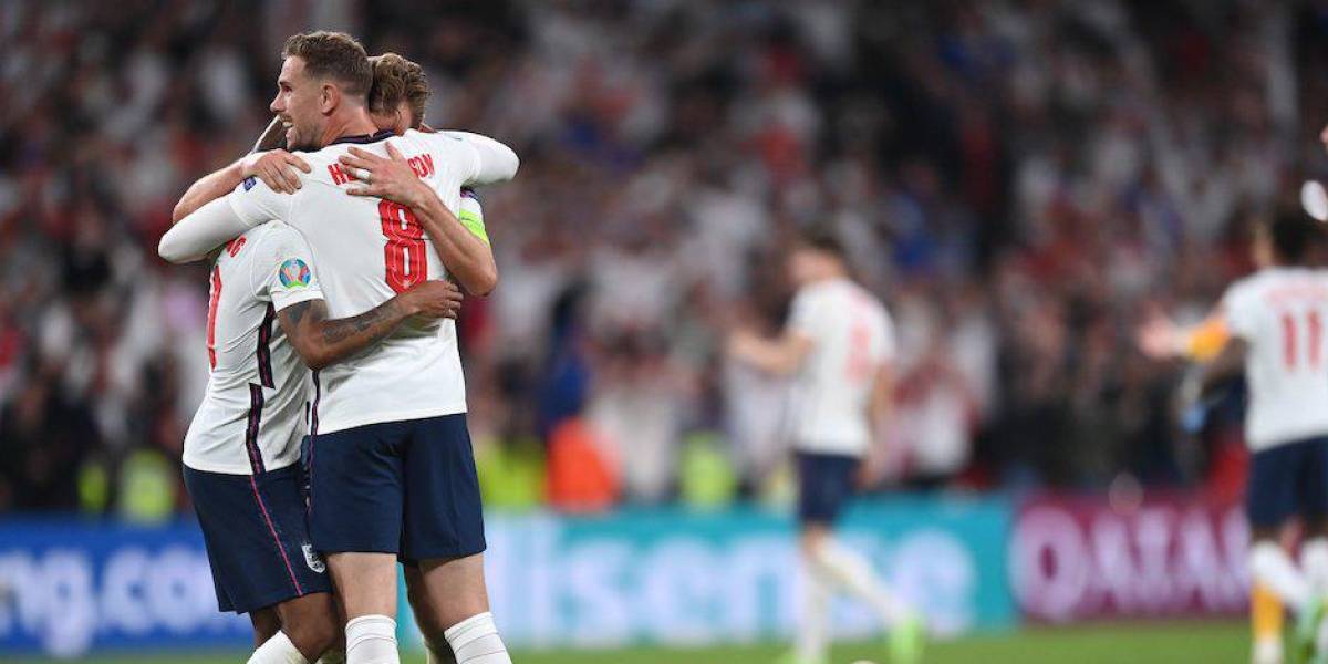 Inglaterra vence a Dinamarca y es finalista de la Eurocopa