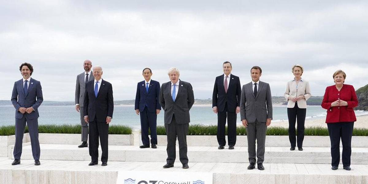 G7 donará 1.000 millones de vacunas a países en desarrollo