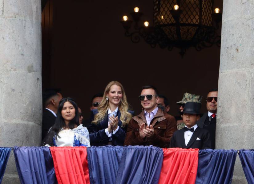 Quito, lunes 2 de diciembre del 2025 Serenata Quiteña a la Presidente de la República Daniel Noboa, en la Plaza Grande.