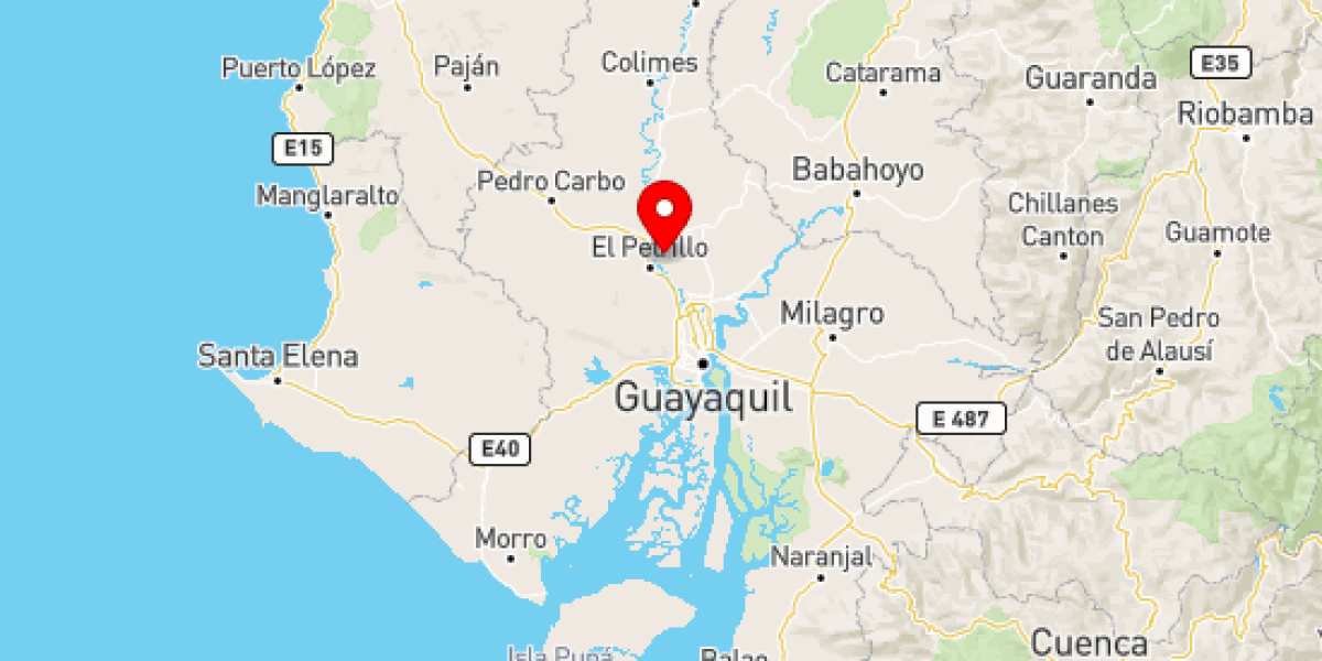 Geofísico registra sismo leve en Nobol, provincia del Guayas