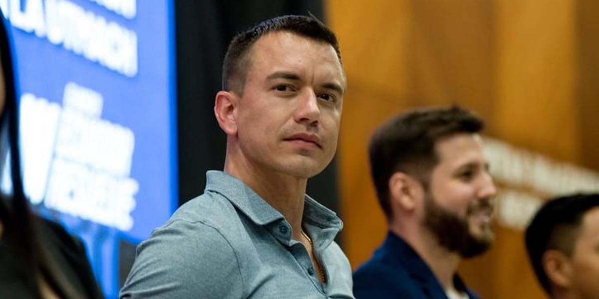 Noboa rechazó seis propuestas legislativas antes de retomar su rol como candidato