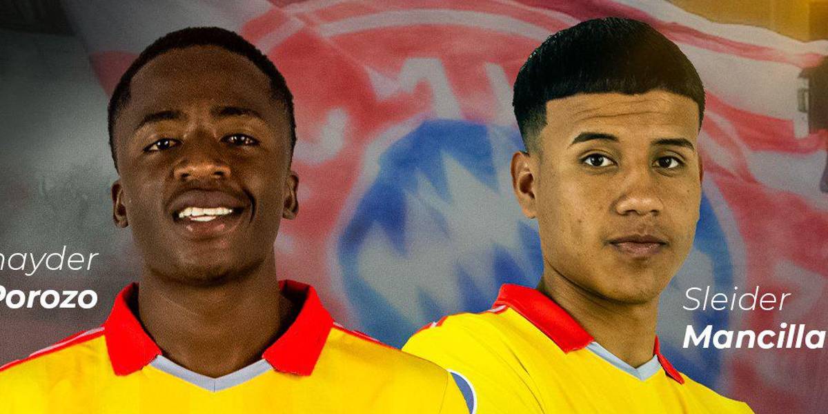 Dos juveniles del Aucas entrenan con el Bayern Munich en pasantías