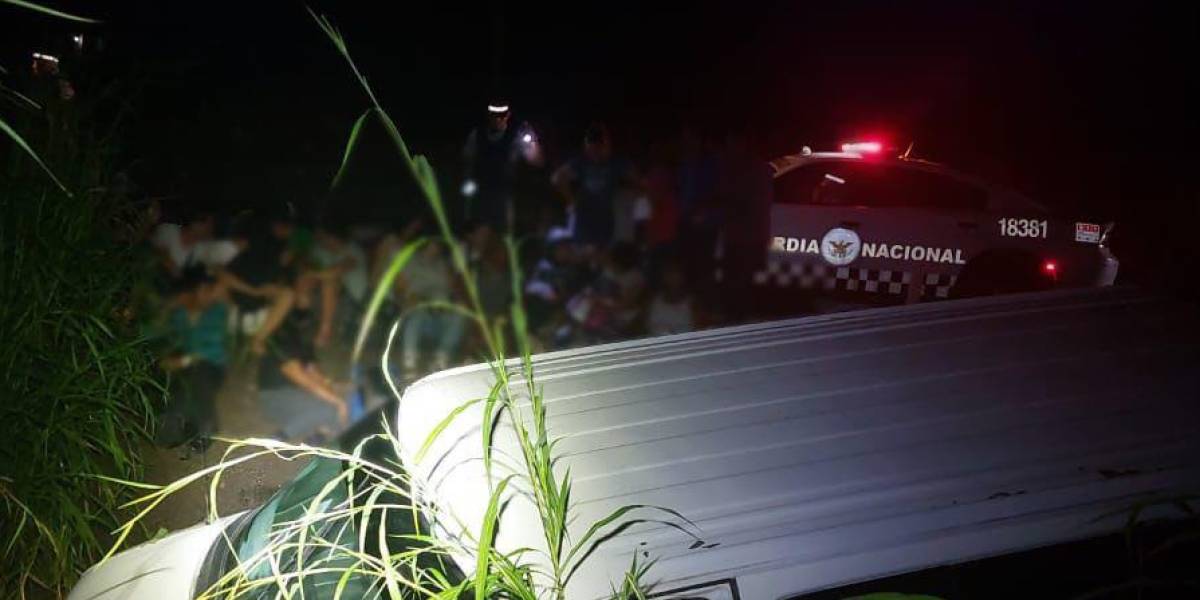 Una camioneta que se descarriló en México tenía migrantes ecuatorianos