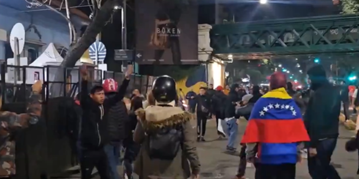 Tensión en Buenos Aires: Protestas frente a la Embajada de Venezuela