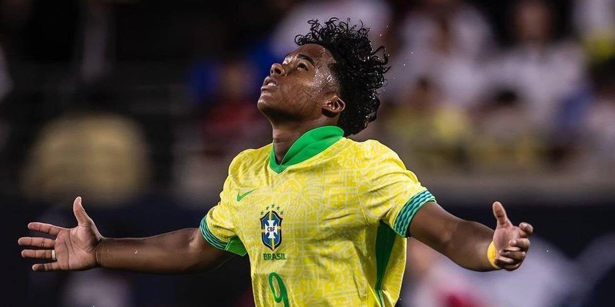 Endrick supera a Pelé y se convierte en el segundo brasileño más joven en una Copa América