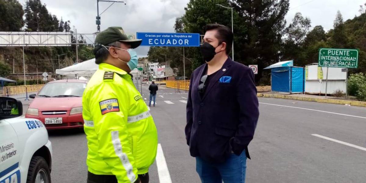 Ecuador ratifica que el Puente Internacional de Rumichaca continuará cerrado