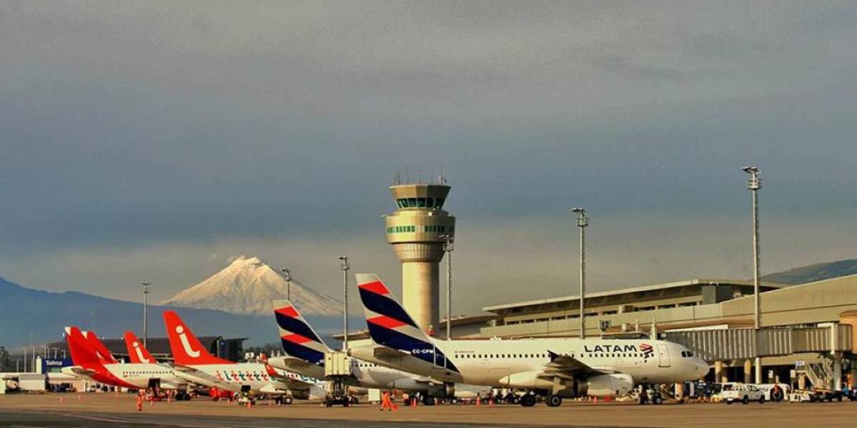 Quito | El Aeropuerto Mariscal Sucre es reconocido como uno de los mejores y el más limpio de Sudamérica