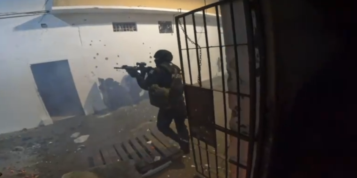Video | Así fue la intervención de la policía en la cárcel de Machala