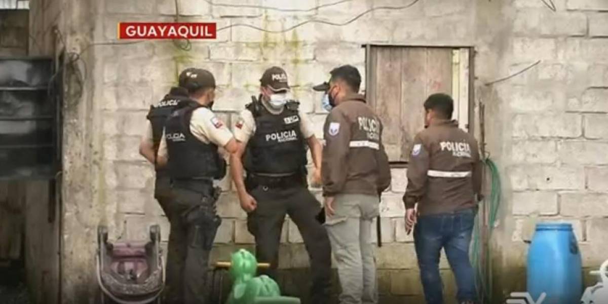 Dos policías heridos en balaceras registradas en Guayaquil y Esmeraldas