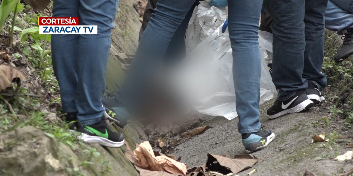 Cabeza y extremidades humanas fueron halladas en vía de Santo Domingo